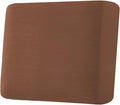H.VERSAILTEX Super Stretch Individual Seat Cushion Covers Sofa Covers Couch Cushion Covers Slipcover Sets Thick Jacquard Textured Twill Fabric (1 Piece Chair Cushion Cover, Caramel)-Ruum Studio Home