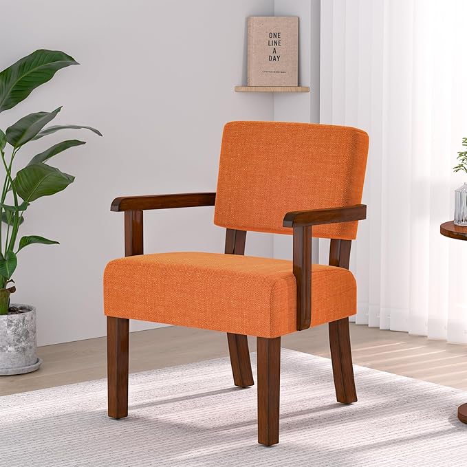 Accent Chair, Living Room Chairs Oversized with Soft Seat and Armrests for Dinning, Bedroom, Reading and Waiting Rooms-Ruum Studio Home