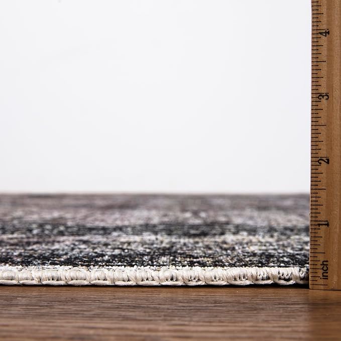 Keen Home Design 2x12 Rug - Machine Washable Runner Rug with Non-Slip Backing, Ideal for Hallway, Entryway, Kitchen, Laundry Room - Vintage, Easy Clean, Durable, Low Pile - (2'6" x 12')-Ruum Studio Home
