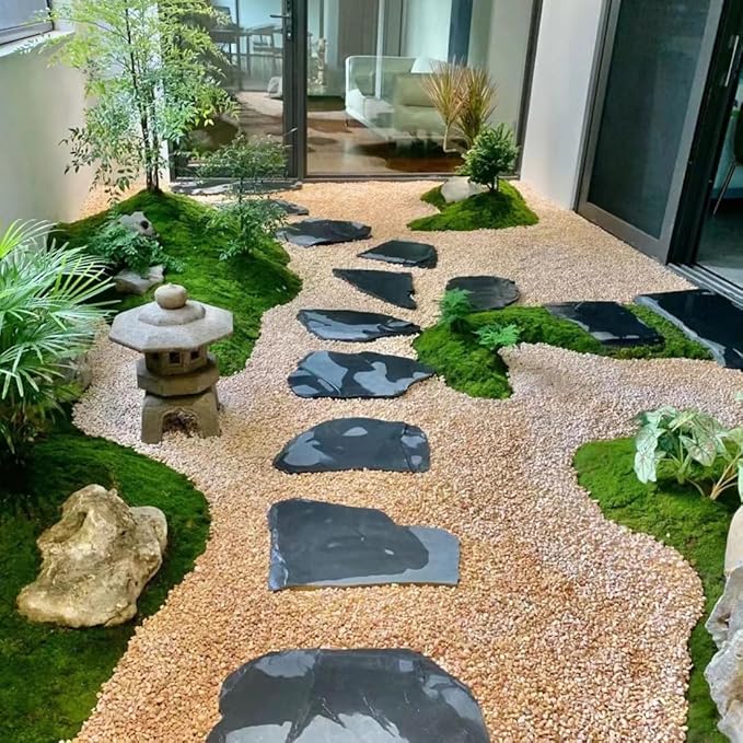 10LB Succulent and Cactus Gravel Pebbles, 1/5 Inch Natural Decorative Polished Stones, River Rocks for Plants, Vases, Aquariums, Terrarium and Outdoor Gardening,Peach-Ruum Studio Home