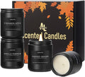 Fall Candle Set | 4 Pack Scented Candles - Autumn Soy Candles for Home Scented, Aromatherapy Gifts for Women, Thanksgiving & Fall Decor - Pumpkin, Apple, Latte & Harvest Scents-Ruum Studio Home
