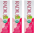 RADIUS USDA Organic Kids Toothpaste 3oz Non Toxic Chemical-Free Gluten-Free Designed to Improve Gum Health for Children's 6 Months and Up - Dragon Fruit - Pack of 3-Ruum Studio Home