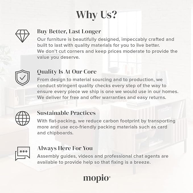 mopio Ensley Nightstand, Side Table, End Table, Mid Century Modern Nightstand with Drawer, Bedside Tables, Small Nightstands with Storage, for Living Room, Bedroom (Single)-Ruum Studio Home