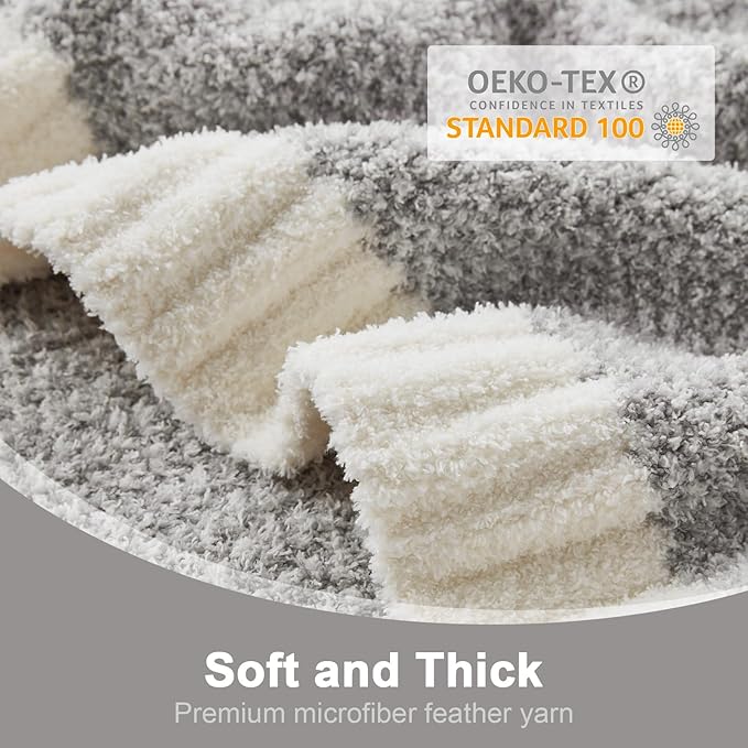 Snuggle Sac Oversized Grey Throw Blankets Twin Size,Super Soft Warm Blankets Cozy Knit Fuzzy Throw Blankets for Sofa, Bed, Heather Grey, 60x80 inches-Ruum Studio Home