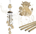 Highland Cow Wind Chimes for Outside,Metal Highland Cow Decor Windchimes Indoor/Outdoor Garden Patio Yard Home Decoration,Gifts for Men Women,Mom Grandma Wife Friends Birthday, Sympathy Memorial-Ruum Studio Home