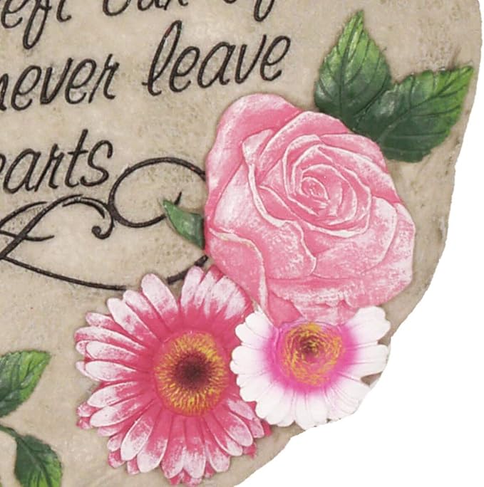 Spoontiques - Garden Decor - Mother Left Our Life but Never Hearts - Decorative Stone for Garden-Ruum Studio Home