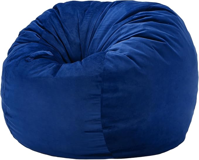 Hobestluk Bean Bag Chairs 2.5FT Bean Bag Chair with Memory Foam Filled & Machine Washable Cover,Beanbag Chair, Small Bean Bag Chairs for Playroom, Living Room, Bedroom-Ruum Studio Home