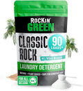 Rockin' Green Classic Rock Laundry Detergent (90 Loads), Plant based, All Natural Laundry Detergent Powder, Vegan and Biodegradable Odor Fighter, Safe for Sensitive Skin, 45 oz (AC/DSea Breeze)-Ruum Studio Home