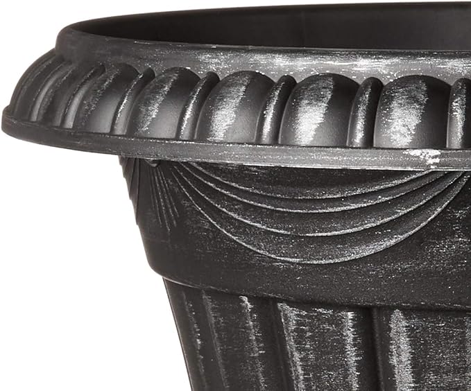 Classic Traditional Plastic Urn Planter Indoor/Outdoor-Ruum Studio Home