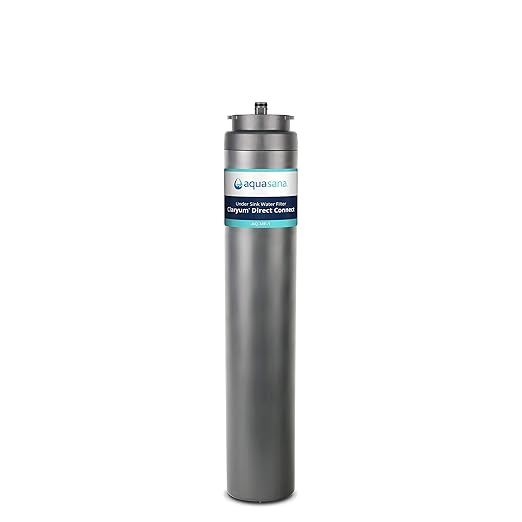 Aquasana Under Sink Water Filter Replacement - Claryum Direct Connect Under Counter Filtration System - AQ-MF-1-R-Ruum Studio Home