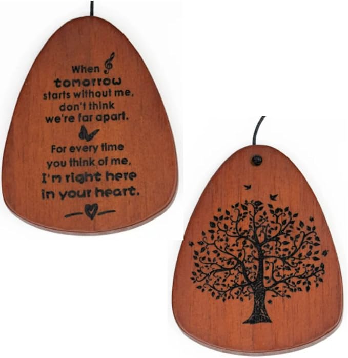 The Wind Chime CO Memorial Wind Chimes, Sympathy Wind Chimes Gift for The Loss of A Loved one, Home Decor Outdoor Garden, Soothing Melodic Tones with Mute Option.-Ruum Studio Home