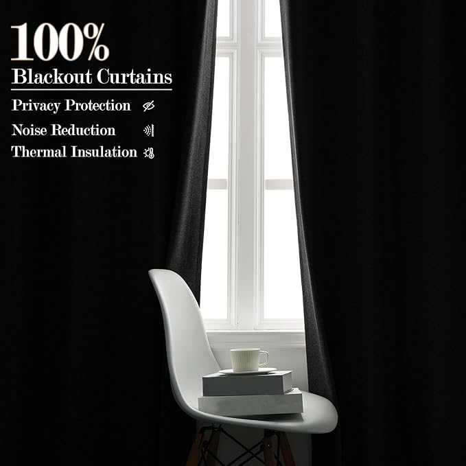 120" Wx96 L Linen Room Divider Drapes for Doorway/Glass Window/Sliding Door/Patio, Extra Wide Pinch Pleated Full Blackout Curtains for Girls Boys Teen Kids Room, 1 Panel, Natural Grey-Ruum Studio Home