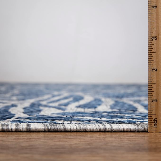 Keen Home Design Terrace Outdoor Runner Rug - 2x10 Washable Indoor/Outdoor Rug for Patio, Kitchen, Balcony, Beach, Garden, Deck and Porch, Size: 2'2"x9'11"-Ruum Studio Home