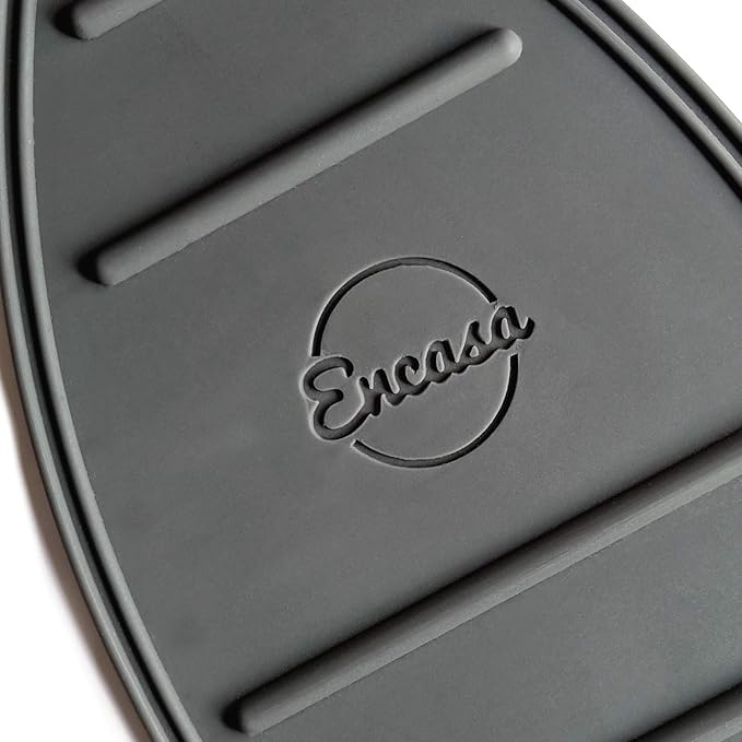 Encasa XO Silicon Mat for Hot Iron Rest - Heat Resistant, Anti - Slip, Thicker Pad for Protecting Your Table During Ironing, Non-Burning, Machine Washable, Durable - Grey-Ruum Studio Home