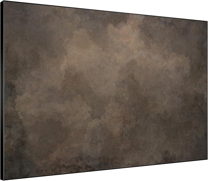 SIGNWIN 46"x60" Extra Large Framed Wall Art Neutral Cloudy Abstract Illustration, Soft Atmospheric Design for Home Living Room Bedroom Decor (Frame Assembly Required)-Ruum Studio Home
