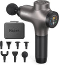 Mebak 3 Massage Gun, Massage Gun Deep Tissue for Athletes, Professional Muscle Percussion Massage Gun,Massager Gun for Shoulder Leg Back Body Pain Relief,Quiet Portable Sport Massager, Gifts for Him-Ruum Studio Home