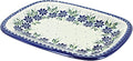 Blue Rose Polish Pottery Sierra Small Rectangular Serving Platter-Ruum Studio Home