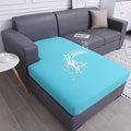 hyha Waterproof Couch Cushion Covers, Sectional Sofa Slipcovers Washable, L Shape Chaise Dog Couch Covers for Sectional Sofa, Universal Furniture Protector (1 Piece for Chaise, Peacock Blue)-Ruum Studio Home