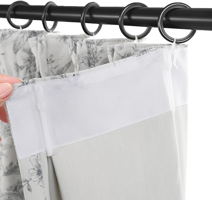 Pinch Pleated Vintage Floral Curtains - Room Darkening Drapes for Bedroom Living Room.2 Panels,150 Inches Wide 88 Inches Long-Ruum Studio Home