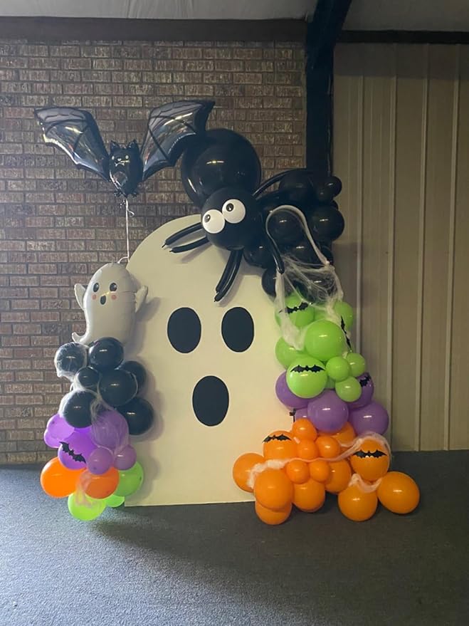 130pcs Dark Purple Balloons Different Sizes 18" 12" 10" 5" Party Latex Balloons for Birthday Halloween Graduation Baby Shower Anniversary Party Decorations-Ruum Studio Home