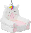 Amazon Basics Children's Plush Toddler Chair, Unicorn, Medium, Multicolor-Ruum Studio Home