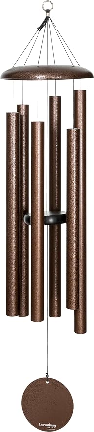 Corinthian Bells by Wind River - 50 inch Copper Vein Wind Chime for Patio, Backyard, Garden, and Outdoor Decor (Aluminum Chime) Made in The USA-Ruum Studio Home