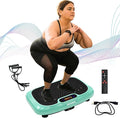 HOTWAVE Vibration Plate Exercise Machine for Lymphatic Drainage, Power Vibrating Plates Platform for Weight Loss - Whole Body Shaker Vibration Plate Machine Home Gym Shaping Fitness Workout-Ruum Studio Home