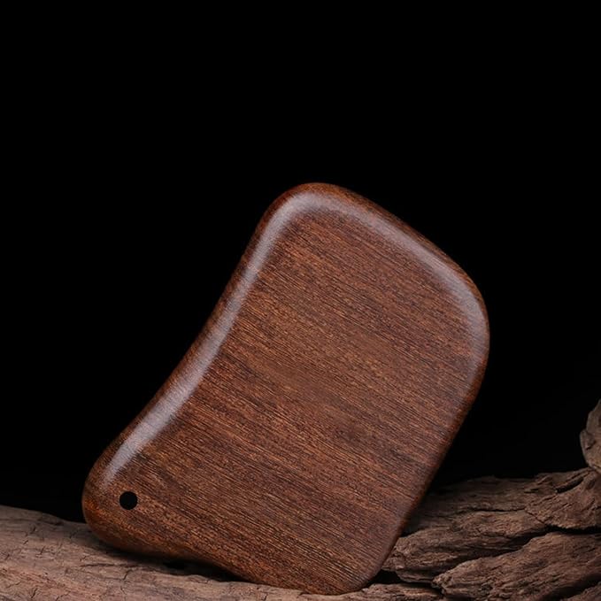 Wooden Gua Sha Massager Tool,Wooden Gua Sha Scraping Massage Tool,Sandalwood Gua Sha Board Acupuncture Point Massager,1 Pieces.-Ruum Studio Home