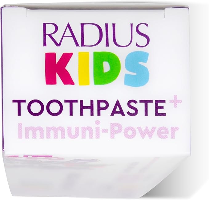 RADIUS Kids Super Duper Immunity Power Toothpaste 2.5 Oz - Super Duper Bubble Berry Mint - Pack of 1-Ruum Studio Home