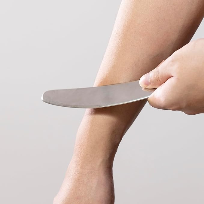 Gua sha Tool gua sha Stainless Steel iastm Tool Gussha Massage Tool Muscle Scraping Tool for Soft Tissue Therapy and Reduce Arms,Back, Legs, Neck Muscle Pain(hulian)………-Ruum Studio Home