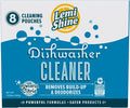 Lemi Shine Natural Dishwasher Cleaner Powered By Citric Acid | 100% Guaranteed Hard Water Cleaning Powder | Eco-Friendly Dishwasher Cleaner and Deodorizer With Fresh Lemon Scent (8 Count)-Ruum Studio Home