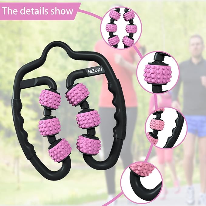 Cellulite Massage Tool Deep Fascia Massager & Dimpled Skin Remover for Legs - Anti-Cellulite Roller Tech with Lymphatic Drainage, Smooth Skin & Pain Relief for Thighs & Buttocks Sculpting-Ruum Studio Home
