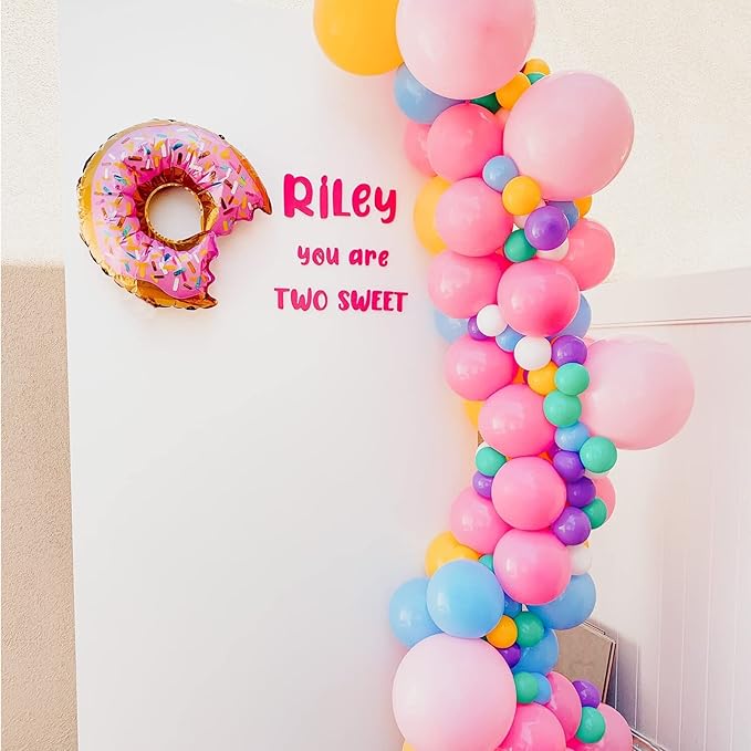 130pcs Pink Balloons Different Sizes 18" 12" 10" 5" Party Latex Balloons for Birthday Baby Shower Wedding Anniversary Princess Theme Party Decorations-Ruum Studio Home