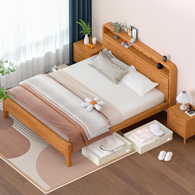 Under Bed Storage with Wheels, No Assemble Required 7.5 inches height Under Bed Storage bins,Large capacity Rolling Under bed Shoe Storage containers，dorm under bed storage drawers-Ruum Studio Home