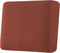 H.VERSAILTEX Super Stretch Individual Seat Cushion Covers Sofa Covers Couch Cushion Covers Slipcover Sets Thick Jacquard Textured Twill Fabric (1 Piece Chair Cushion Cover, Rust)-Ruum Studio Home