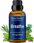 Breathe Essential Oil Blend 30 ml - Breath Sinus Relief with Menthol Oils - for Humidifiers, Diffusers, and Aromatherapy - Nexon Botanics-Ruum Studio Home