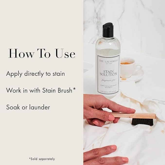 The Laundress Stain Solution, Laundry Stain Treatment, Stain Remover for Makeup, Red Wine, Coffee, Grass, & More, 16 Fl Oz-Ruum Studio Home