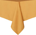 sancua Rectangle Tablecloth - 70 x 120 Inch - Stain and Wrinkle Resistant Washable Polyester Table Cloth, Decorative Fabric Table Cover for Dining Tables, Buffet Parties and Camping, Gold-Ruum Studio Home