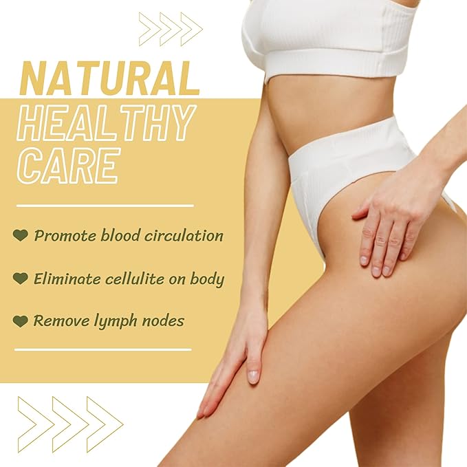 Ginger Soap Lymphatic Drainage Pack 6 - Anti-Cellulite Skin Tightening - Natural Ingredients Detox Soaps for Deep Clean Shower, Detoxification, Rejuvenating-Ruum Studio Home