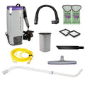ProTeam Super Coach Pro 10 Backpack Vacuum Commercial with Telescoping Wand Tool Kit, 10 Quart, Corded, 107303-Ruum Studio Home