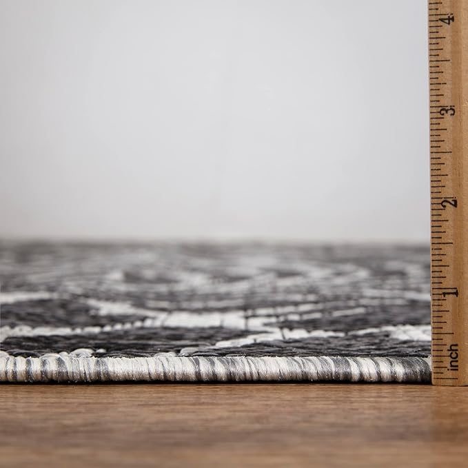 Keen Home Design Terrace Outdoor Runner Rug - 2x8 Washable Indoor/Outdoor Rug for Patio, Kitchen, Balcony, Beach, Garden, Deck and Porch, Size: 2'2"x7'7"-Ruum Studio Home