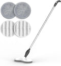 Electric Mop for Floor Cleaning, As Seen On TV, Cordless Spin Mopper Motorised Electric Mops for Hardwood Tile Laminate Floor Daily Light Cleaning (No Water Tank)-Ruum Studio Home