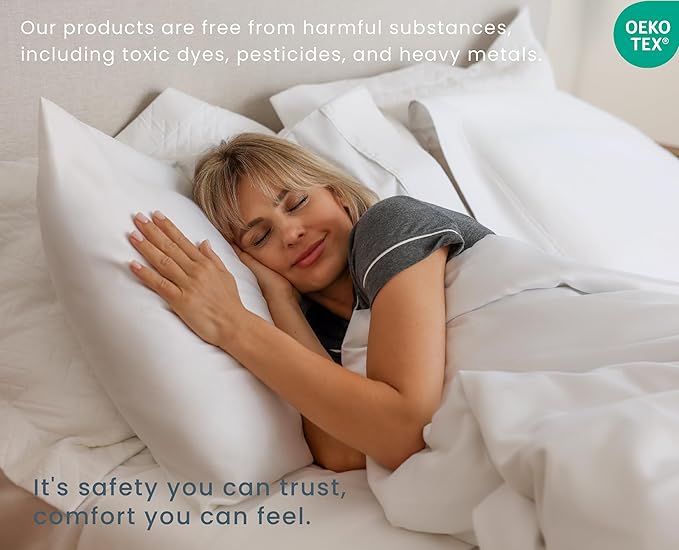 Threadmill Soft Bed Pillows King Size Set of 2 | Down Alternative Cooling Soft Pillows for Sleeping | 20 x 36 Hotel, King Size Pillows 2 Pack for Back, Stomach or Side Sleepers-Ruum Studio Home