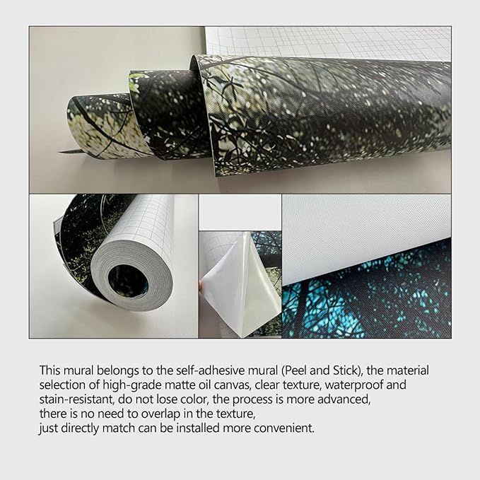 Beach Wall murals Peel and Stick Wallpaper for Bedroom Living Room - 96"x137"-Ruum Studio Home