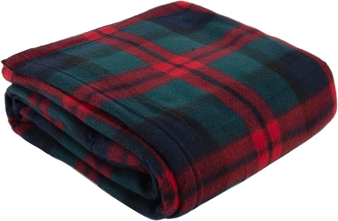 50x60 Throw Blankets, Plaid Fleece Throw Blankets for Bedroom, Couch, Livingroom, Chair, Pets, Outdoors-Ruum Studio Home