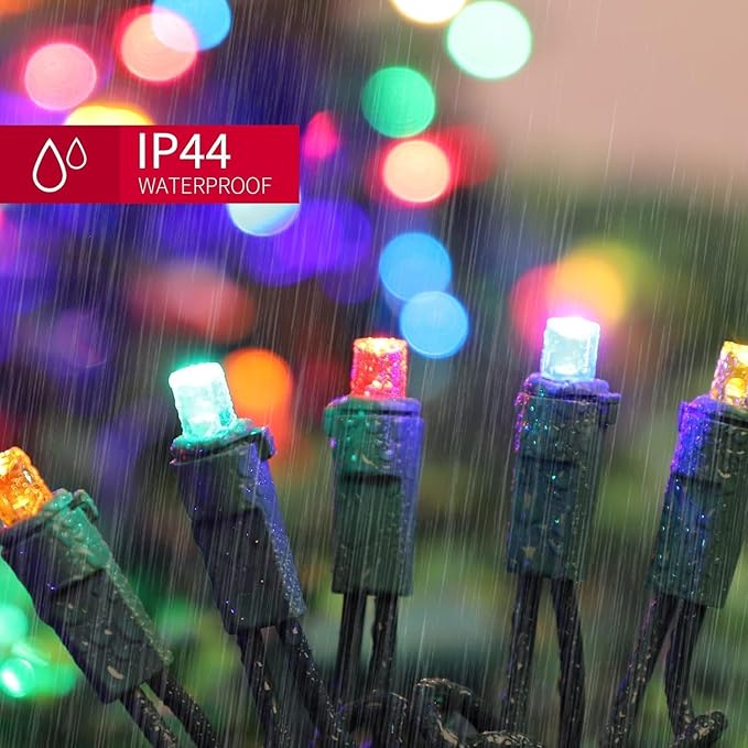 150 Count Multicolor- String Lights - LED Christmas Lights, Mini led Lights for Indoor Outdoor Home Holiday Party Wedding Independence Day Decoration-Ruum Studio Home
