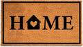 PLUS Haven Coco Coir Door Mat with Heavy Duty Backing, Natural Home Doormat, 17.5”x30” for Entrance, Front Porch, Easy to Clean Entry Mat, Outdoor and Indoor Uses, Home Decor-Ruum Studio Home