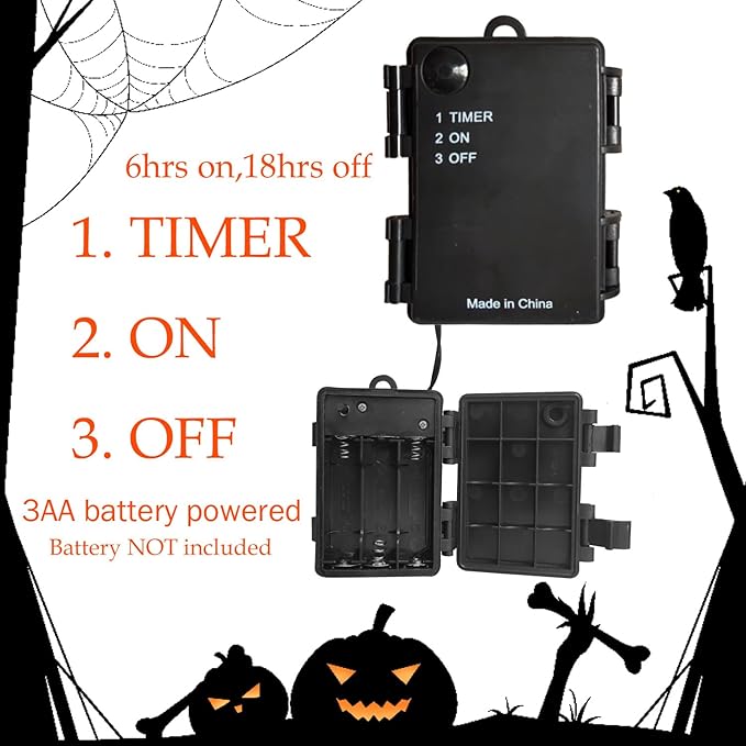 Birchlitland Halloween Branch Lights with Timer Battery Operated 75 LED Orange Fairy Lights, Lighted Black Willow Branches 21IN for Home Decor-Ruum Studio Home