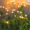 TONULAX Solar Garden Lights - New Upgraded Solar Swaying Light, Sway by Wind, Solar Outdoor Lights, Yard Patio Pathway Decoration, High Flexibility Iron Wire & Heavy Bulb Base, Warm White(2 Pack)-Ruum Studio Home