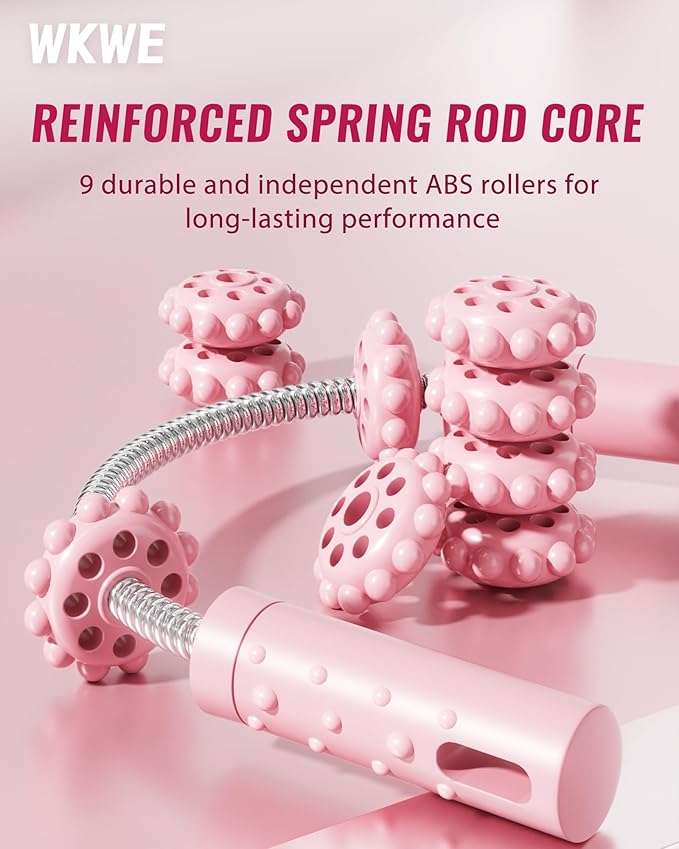 Muscle Roller Stick with Trigger Points - Bendable Body Massage Stick to Help Legs, Back, Neck Recovery, Relief Muscle Soreness, Cramping and Tightness-Ruum Studio Home